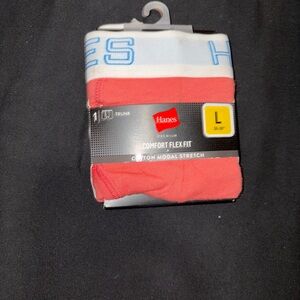 Hanes Men's Comfort Flex Fit Trunk - Coral and White